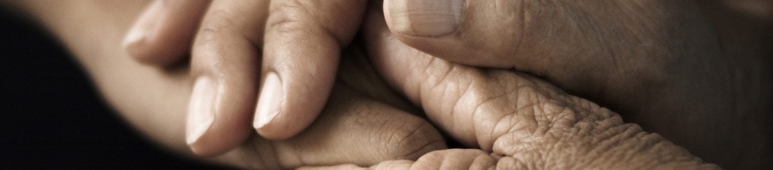 hands holding for wrongful death