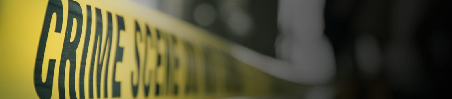 under investigation for a violent crime
